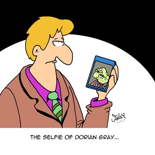 The Selfie of Dorian Gray...