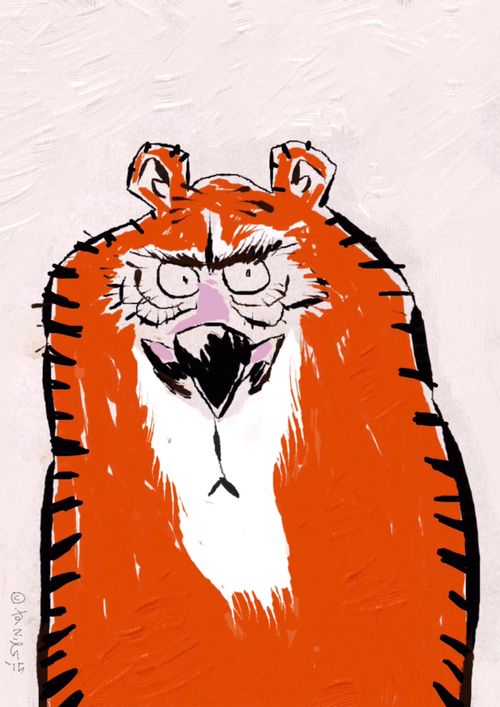 Orange Bengal Tiger