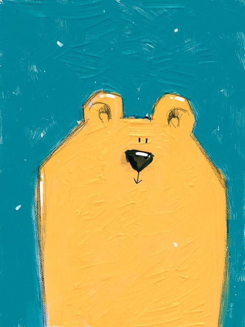 Cute Yellow Bear