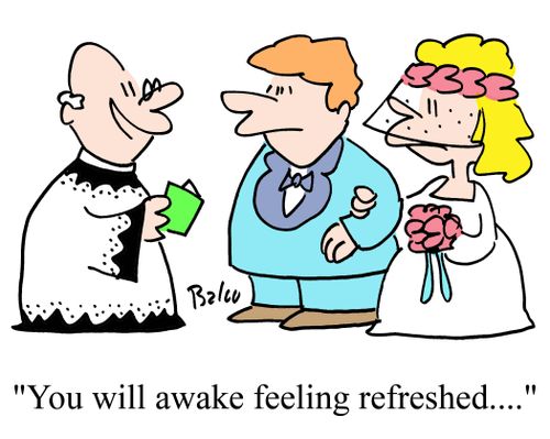 "You will awake feeling refreshed...."