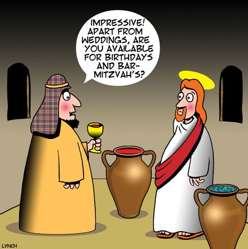 "Impressive! Apert from weddings, are you available for birthdays and Bar-Mitzvah's?"