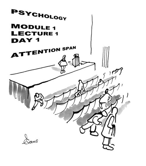 Psychology: Module 1 . . . . Attention span.