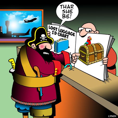 "Thar she be!"