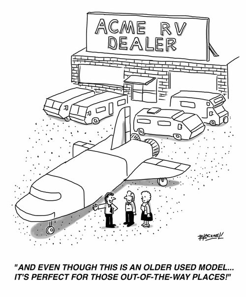 "And even though this is an older used model... it's perfect for those out-of-the-way places!"