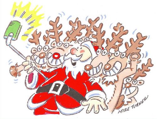Santa Takes a Selfie