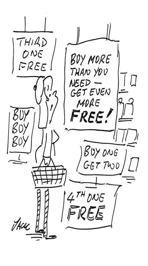 Buy more than you need - get even more free!