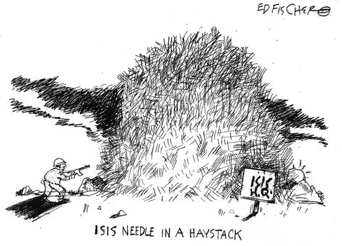 ISIS needle in a haystack.
