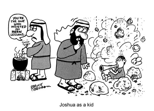 Joshua as a kid