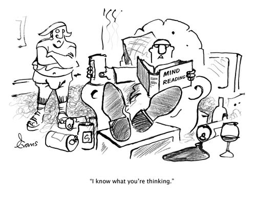 "I know what you're thinking."
