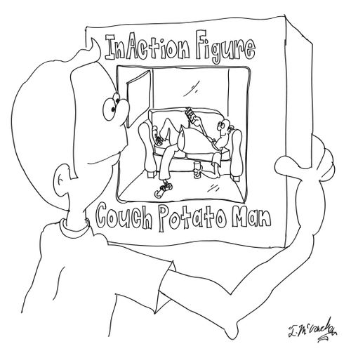 InAction Figure, Couch Potato Man