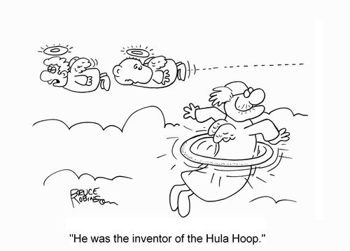 "He was the inventor of the Hula Hoop."