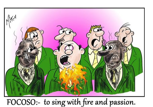 Focoso - to sing with fire and passion.