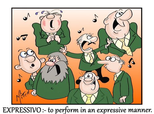 Expressivo: to perform in an expressive manner.