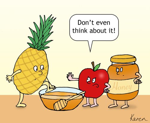 "Don't even think about it!"