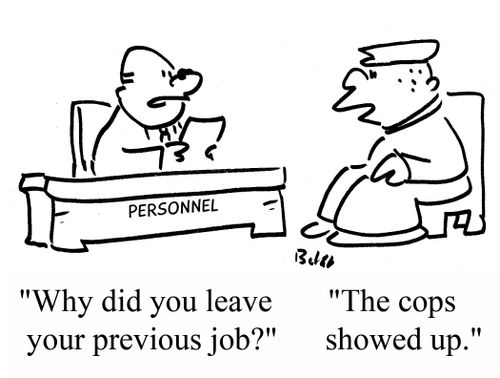 "Why did you leave your previous job?"