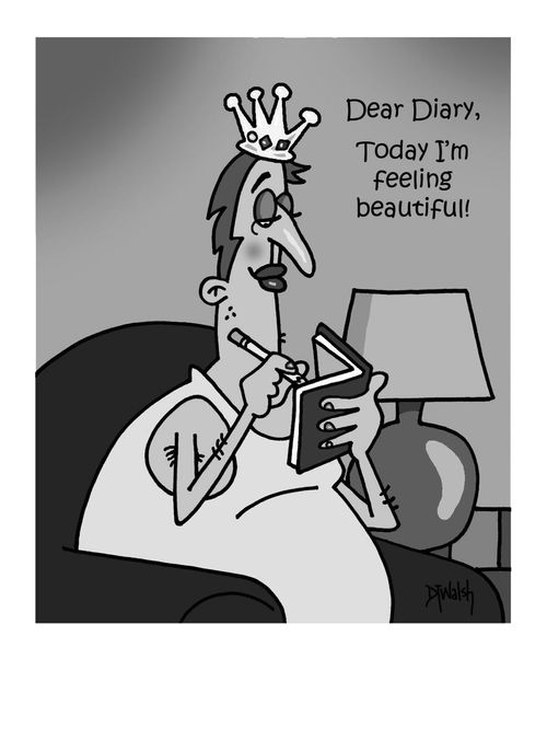 Dear Diary, today I'm feeling beautiful...