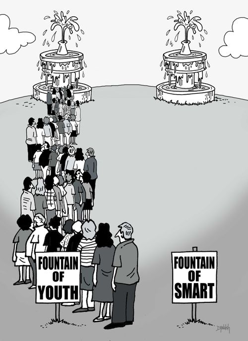 Fountain of Youth and Fountain of Smart.