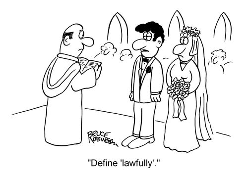 "Define 'lawfully'."