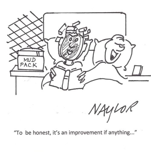 "To be honest, it's an improvement if anything..."