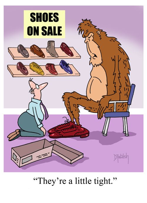 "They're a little tight."