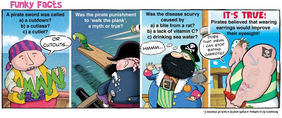 Funk Facts: Pirates.
