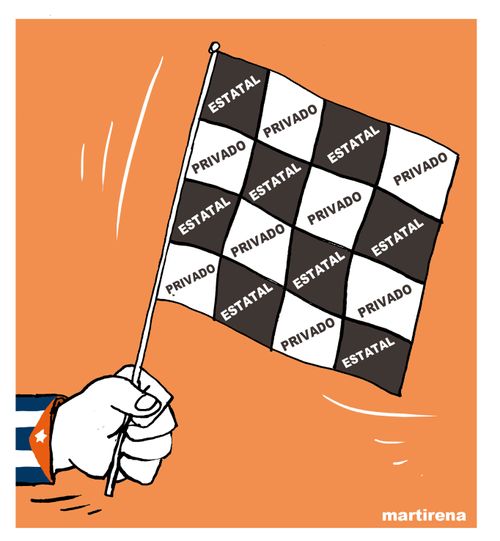 Cuban competition between state and private companies/