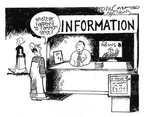 "Whatever happened to common sense?"