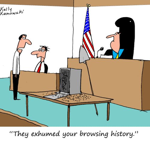 "They exhumed your browsing history."