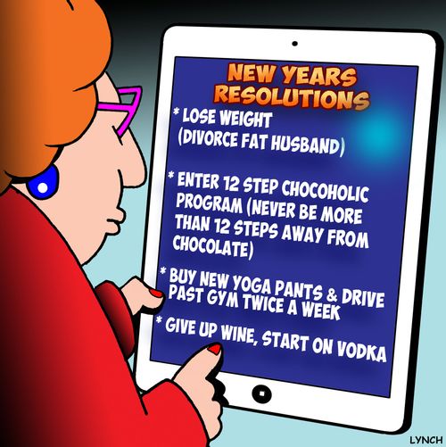 New years resolutions