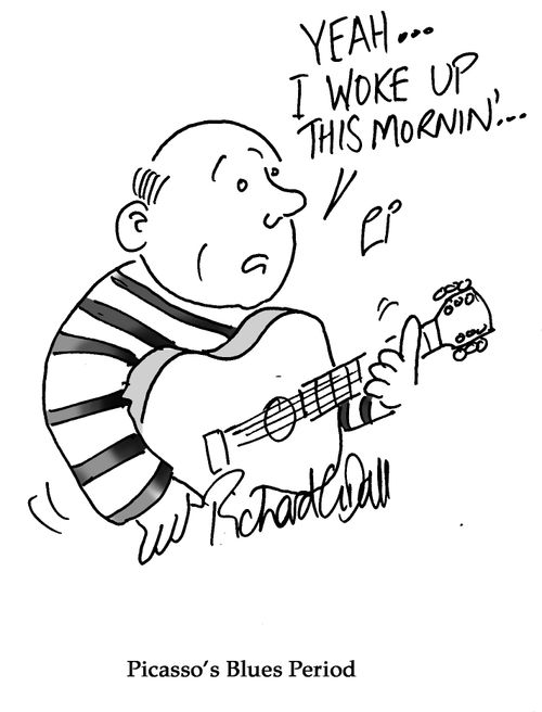 Picasso's Blues Period