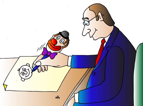 A Cartoonist's Pen