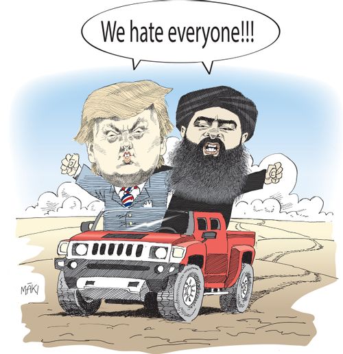 "We hate everyone!!!"