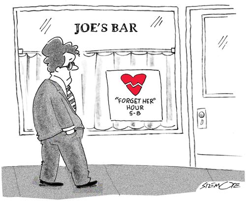 Joe's Bar: "Forget Her" Hour, 5-8.