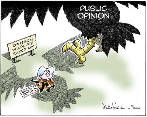 Oregon Wildlife Sanctuary and Public Opinion.
