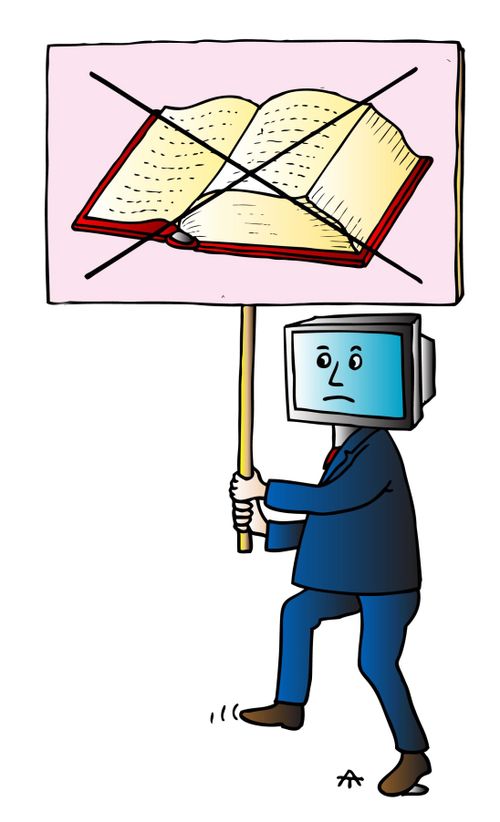 Books and TVs