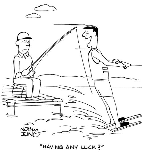 "Having any luck?"