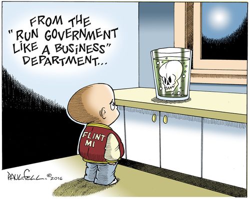 From the 'Run Government Like a Business' department...