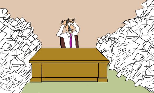 Overwhelmed by Paperwork