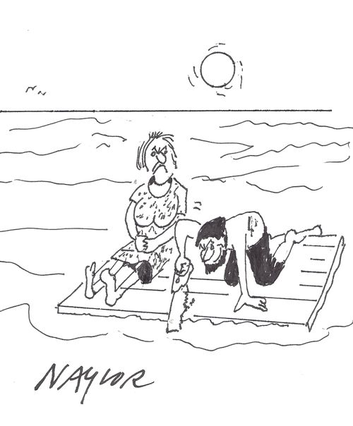 Shipwrecked Couple