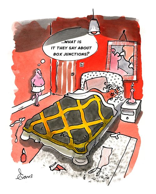 "...what is it they say about box junctions?"