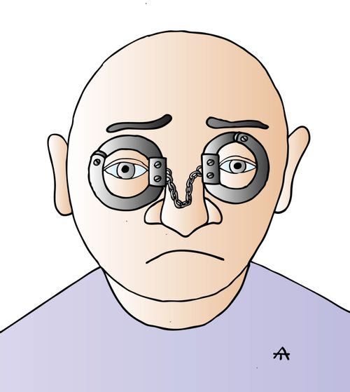 Handcuffed Eyes