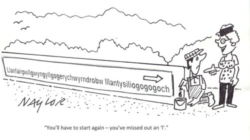 "You'll have to start again - you've missed out an 'I'."