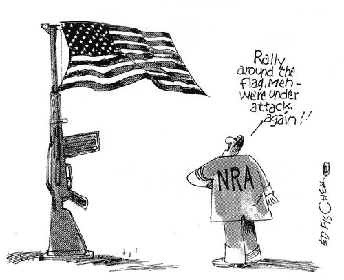 "Rally around the flag, men - we're under attack again!!"