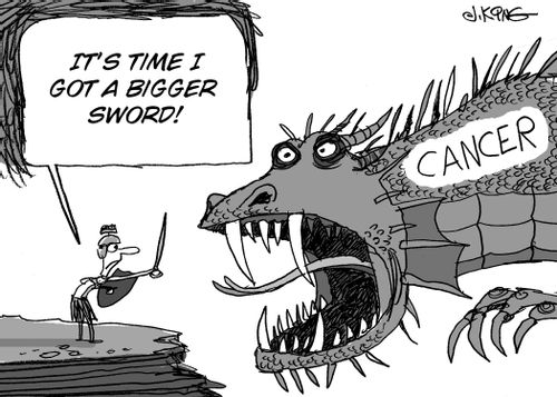 "It's time I got a bigger sword!"