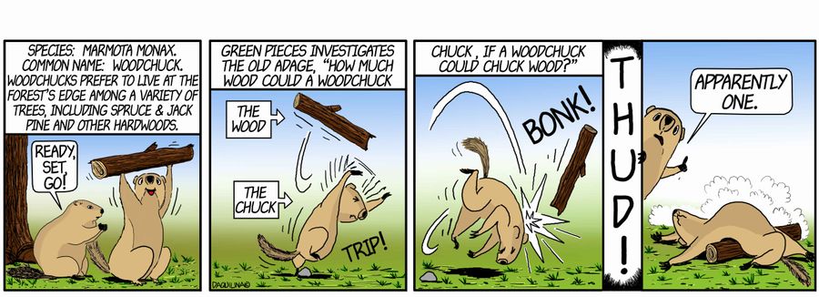 How Much Wood could a Woodchuck Chuch?