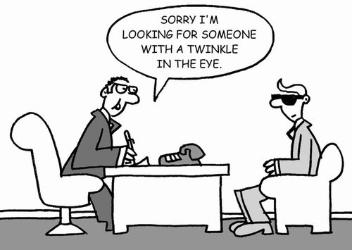 "Sorry, I'm looking for someone with a twinkle in the eye."