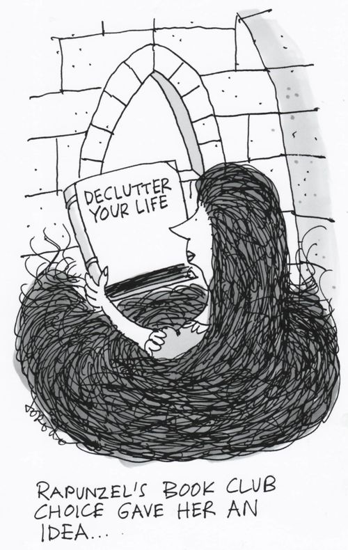 Rapunzel's Book Club choice gave her an idea...