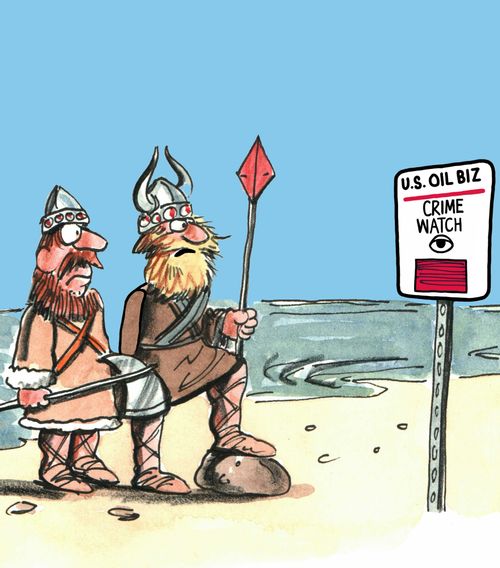 Vikings cannot pillage the U.S. Oil Biz