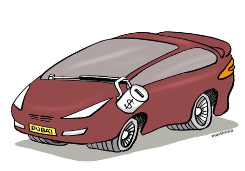 The Abandonment of Expensive Cars in Dubai