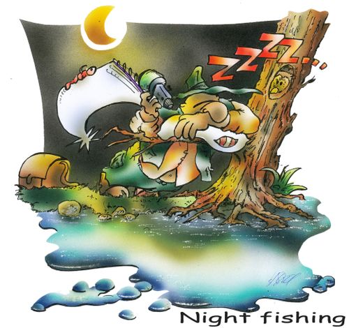Night fishing